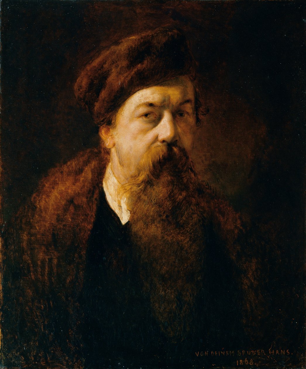 Önarckép alkotó: Hans Canon