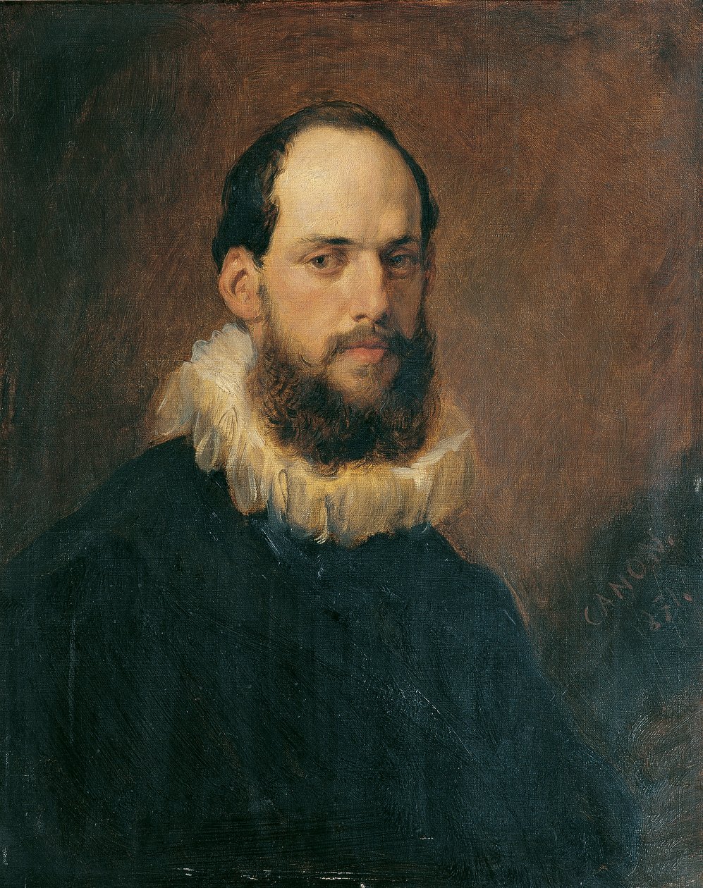 Wilhelm Wartenegg 17. századi jelmezben alkotó: Hans Canon