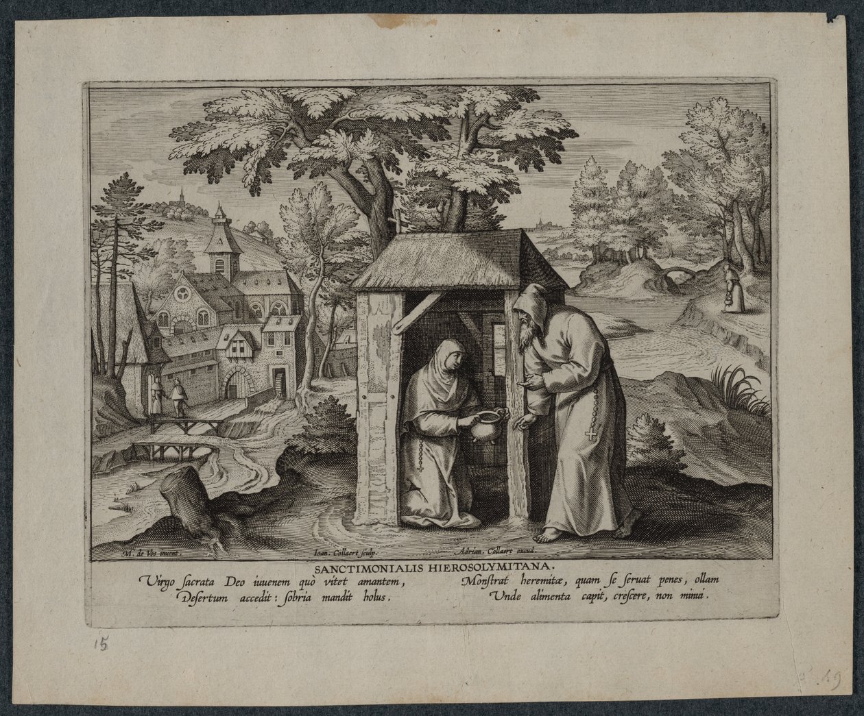 Szent Jeromos alkotó: Hans Collaert