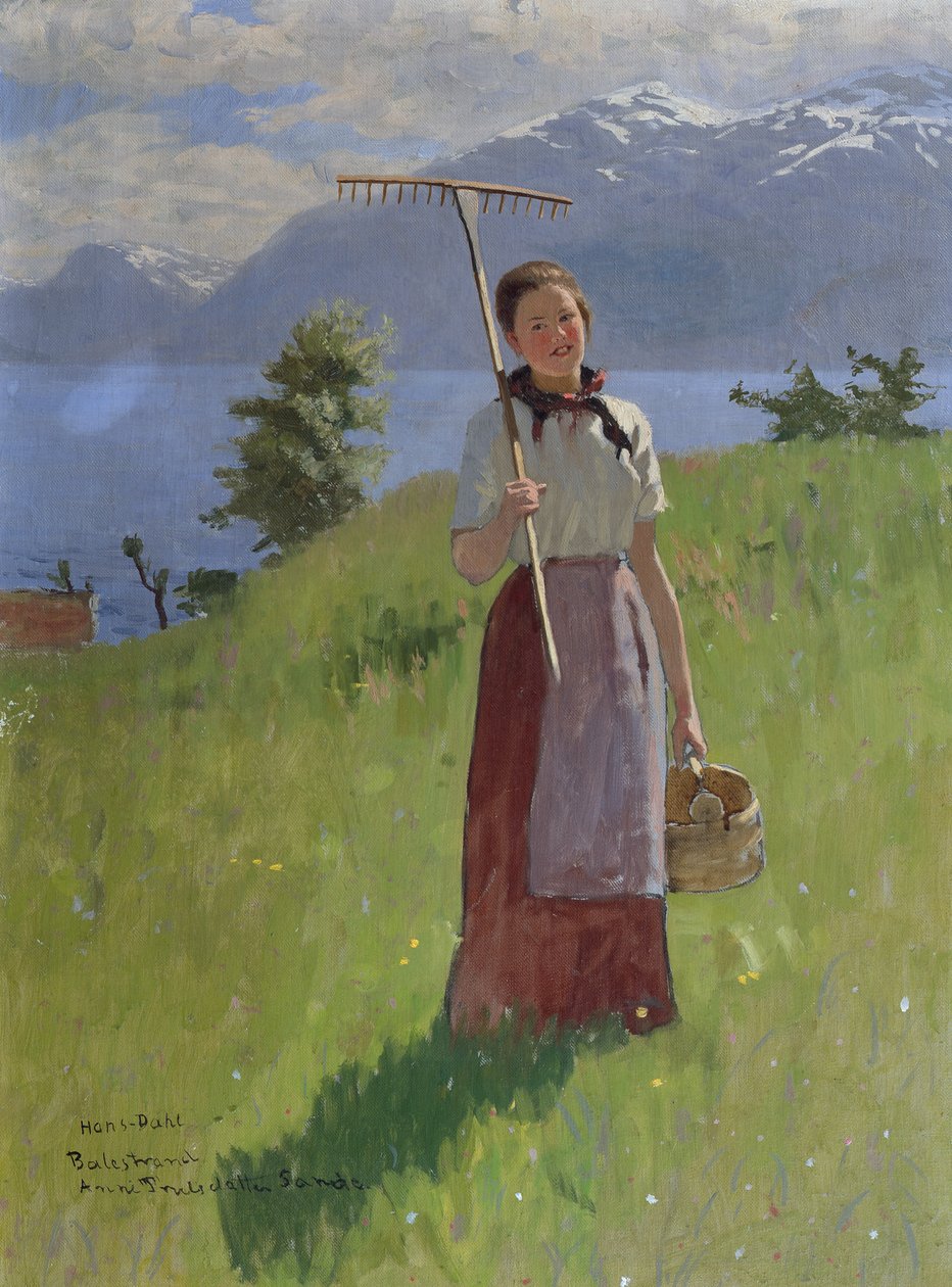 Anne Trulsdatter Sande, Balestrand alkotó: Hans Dahl