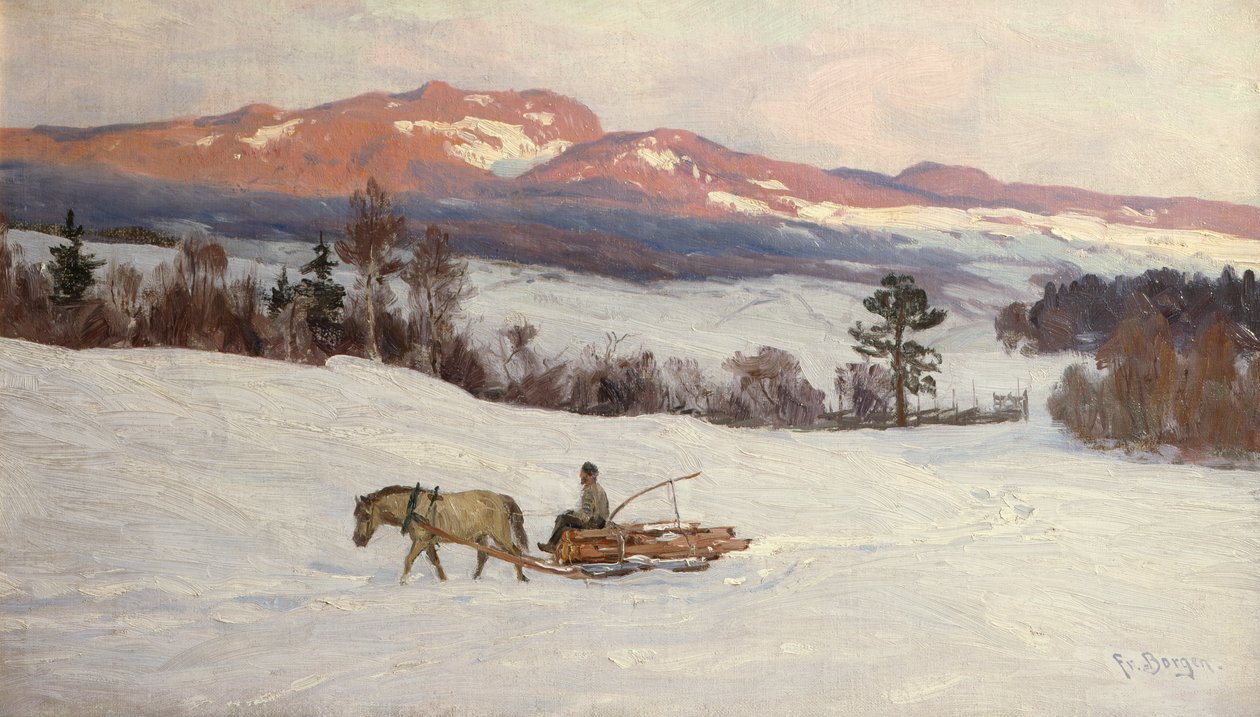 Hajtás fa alkotó: Hans Fredrik Henriksen Borgen