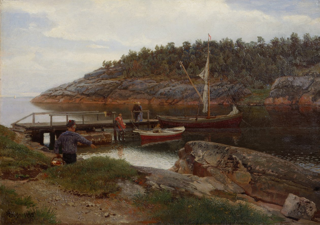 Bay és Hanko alkotó: Hans Gude