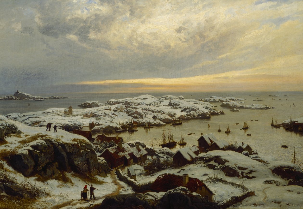 Farsund alkotó: Hans Gude
