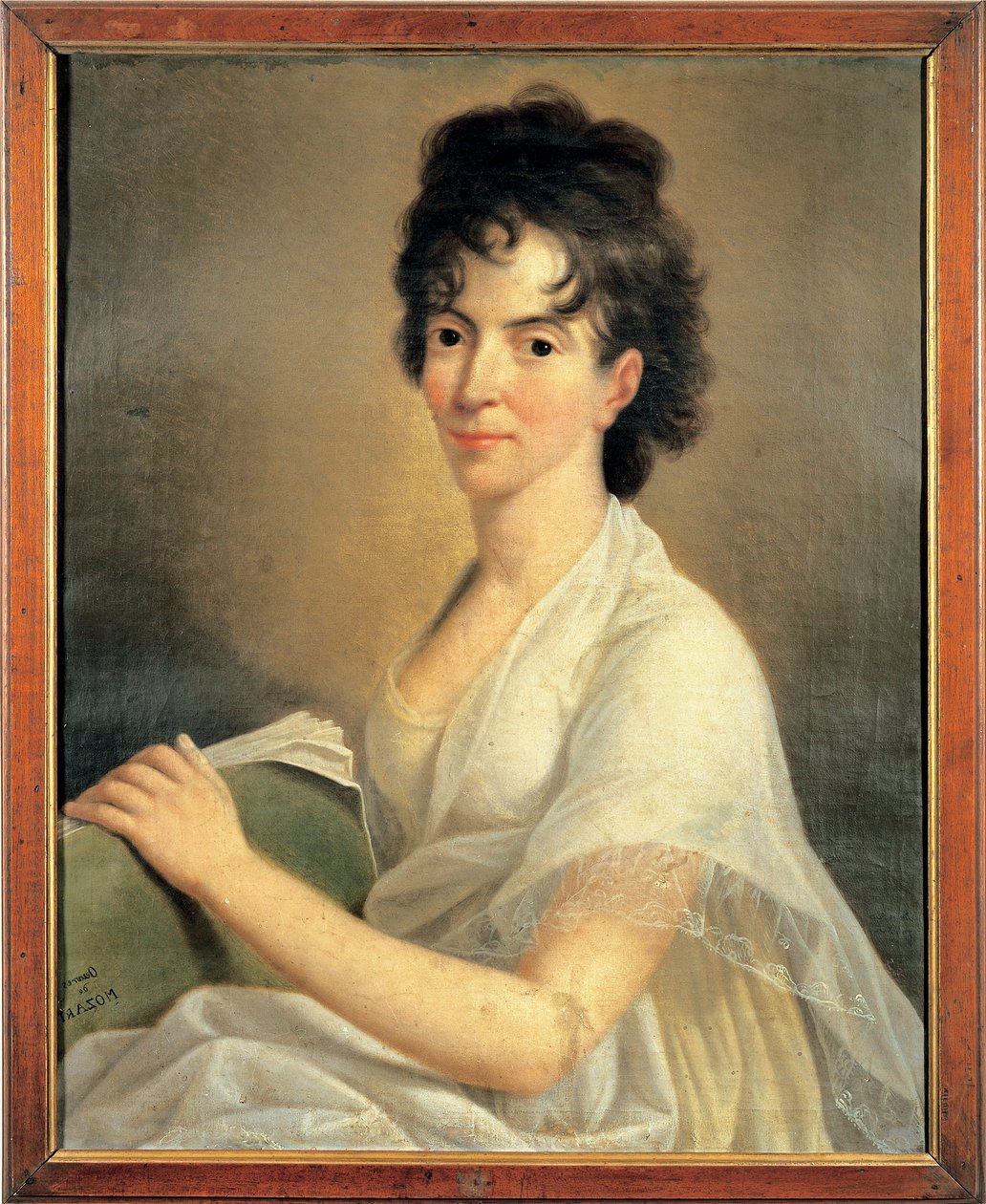 Ausztria, Costanze Weber portréja, Wolfgang Amadeus Mozart felesége alkotó: Hans Hansen