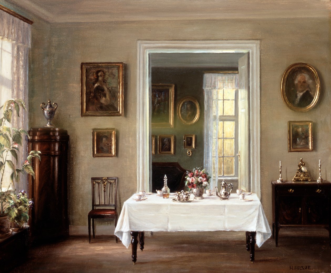 „The Interior”, 1900-1940 alkotó: Hans Hilsoe