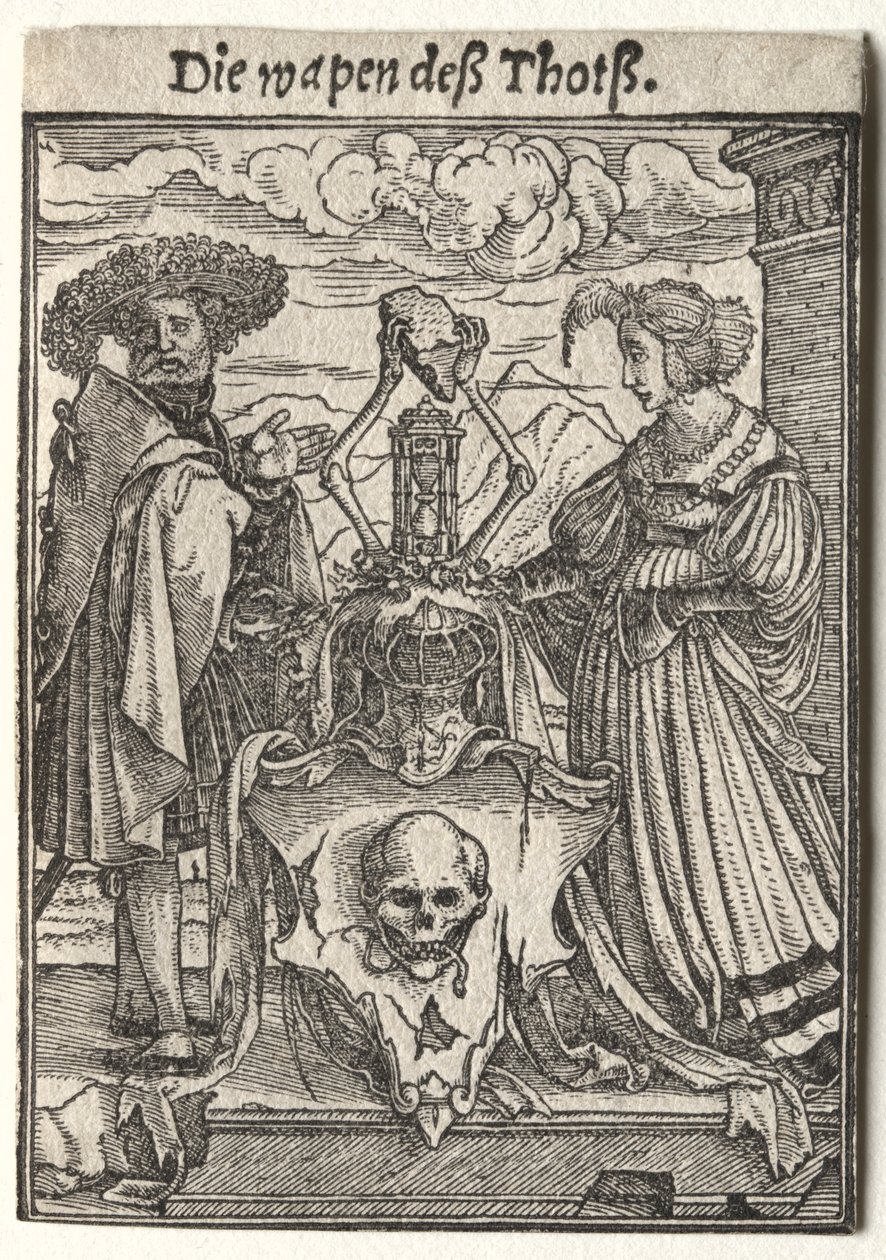 Haláltánc: A halál címere alkotó: Hans Holbein