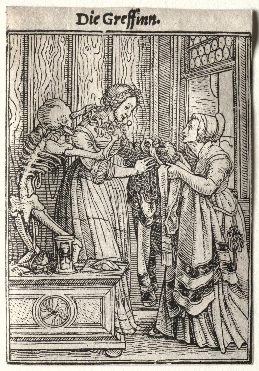 Haláltánc: A grófnő alkotó: Hans Holbein