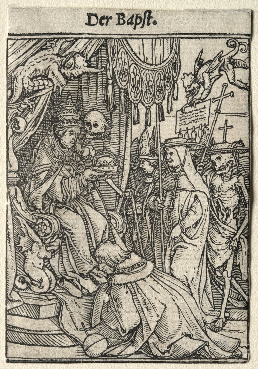 Haláltánc: A pápa alkotó: Hans Holbein