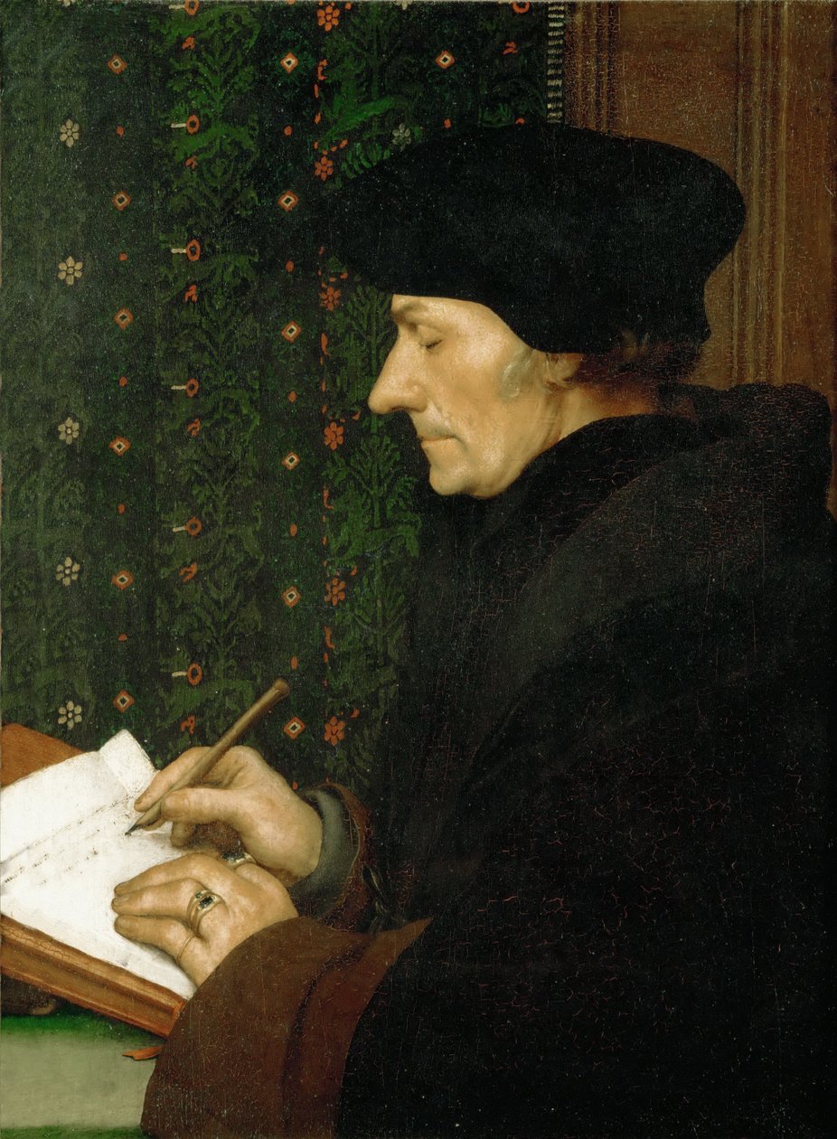 Erasmus alkotó: Hans Holbein