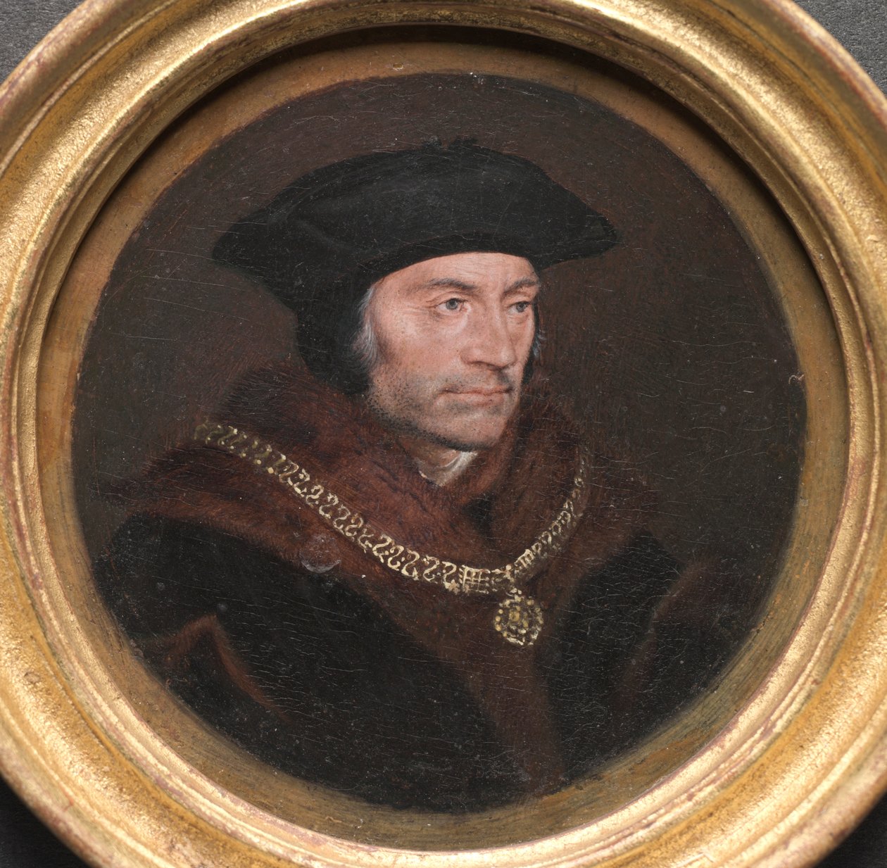 Sir Thomas More portréja, 17. század. alkotó: Hans Holbein