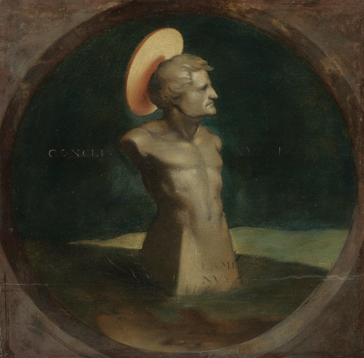 Terminus, az Erasmus eszköze, c. 1532. alkotó: Hans Holbein