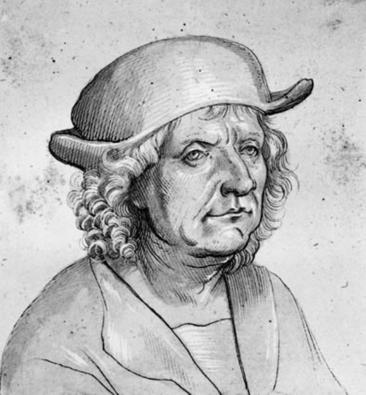 Jörg Seld ötvös portréja háromnegyed profilban jobbra alkotó: Hans Holbein d.Æ.