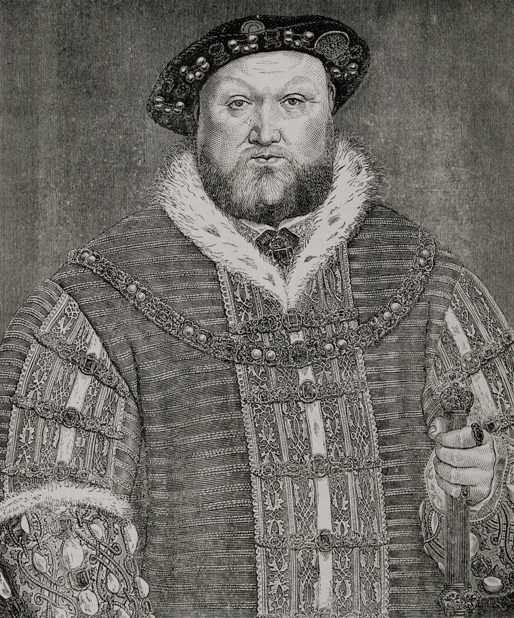 VIII. Henrik (1491-1547) alkotó: Hans Holbein der Jüngere