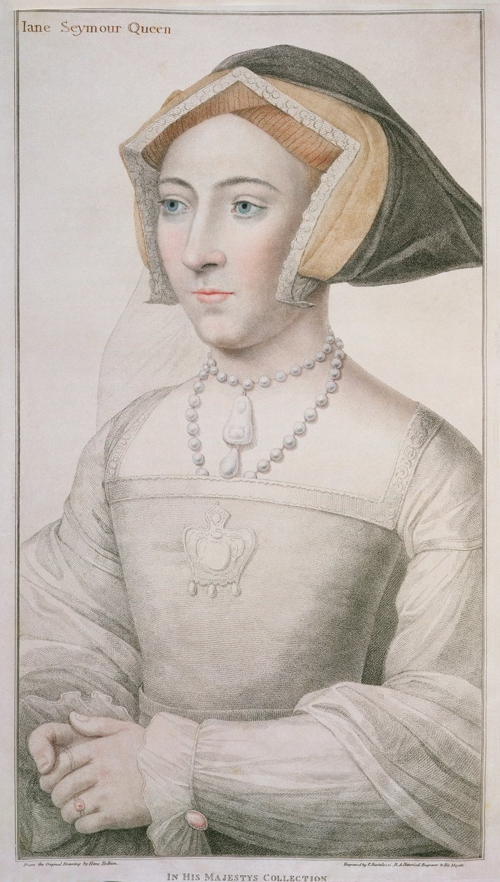 Jane Seymour (1509-37 körül) Francesco Bartolozzi (1727-1815) metszete alkotó: Hans Holbein der Jüngere