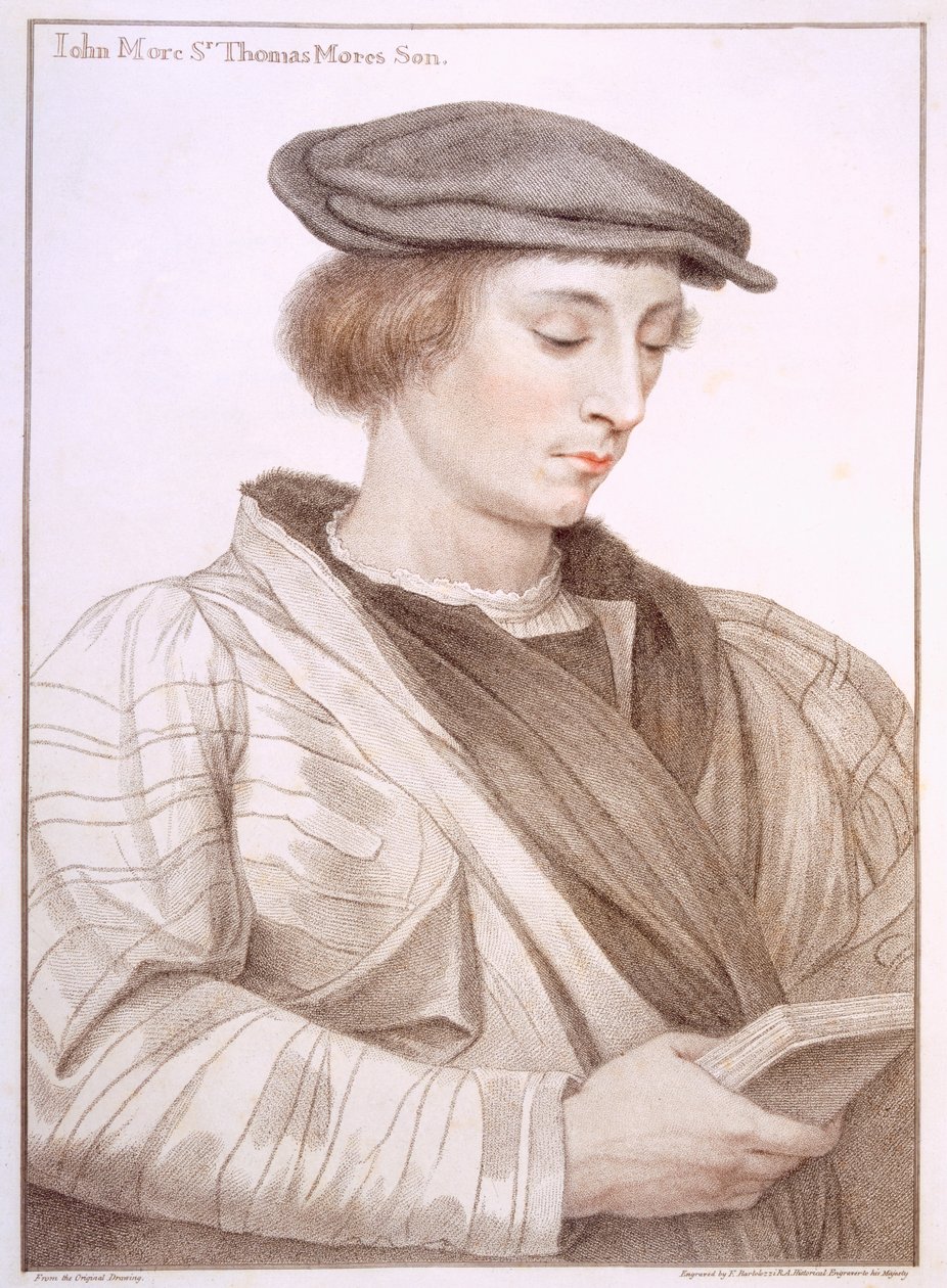 John More metszete, Francesco Bartolozzi (1727-1815) alkotó: Hans Holbein der Jüngere
