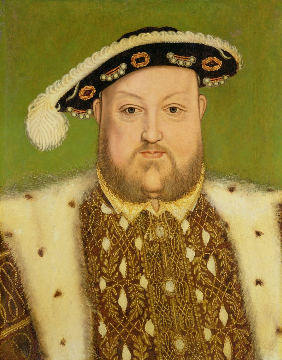 VIII. Henrik portréja (1491-1547) alkotó: Hans Holbein der Jüngere