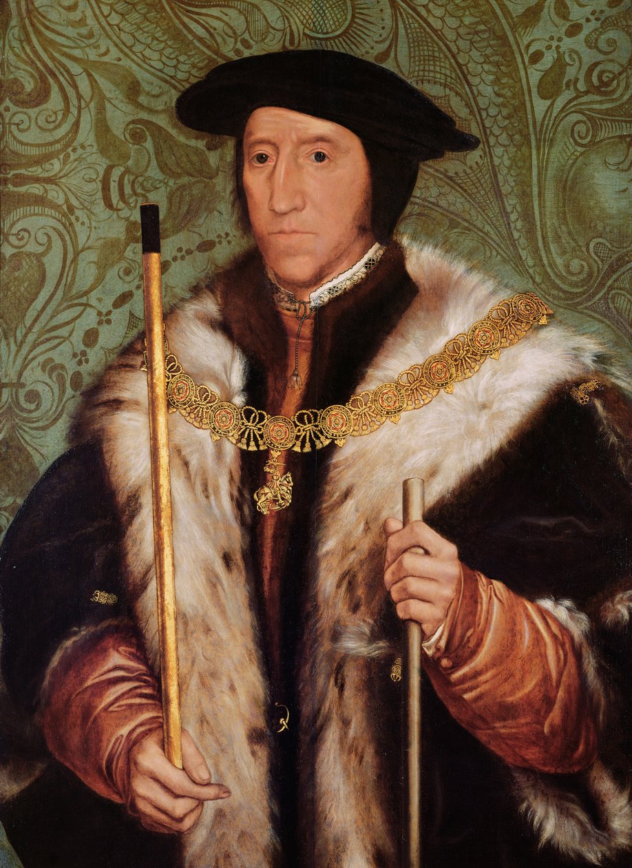 Thomas Howard portréja, 1539 (olaj, fa) alkotó: Hans Holbein der Jüngere