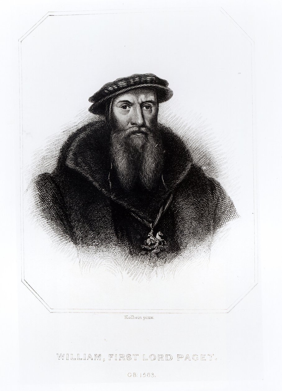 William, Paget első nagyúr portréja alkotó: Hans Holbein der Jüngere