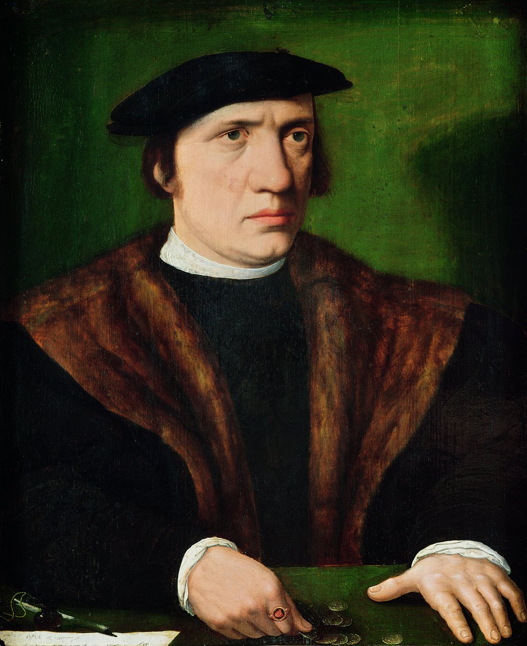 Egy férfi portréja alkotó: Hans Holbein der Jüngere