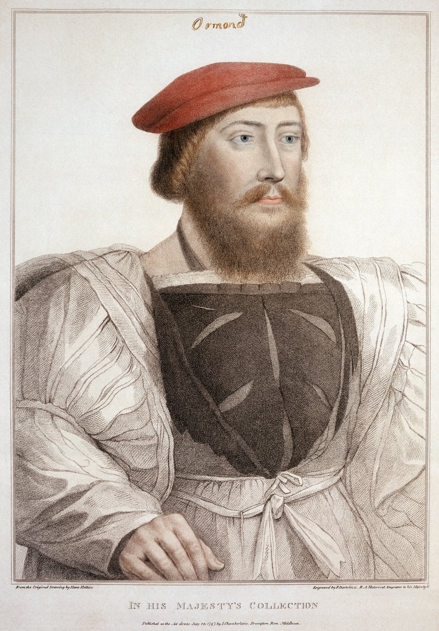 Sir Thomas Boleyn (1477-1539) Francesco Bartolozzi (1727-1815) metszete 1797 alkotó: Hans Holbein der Jüngere