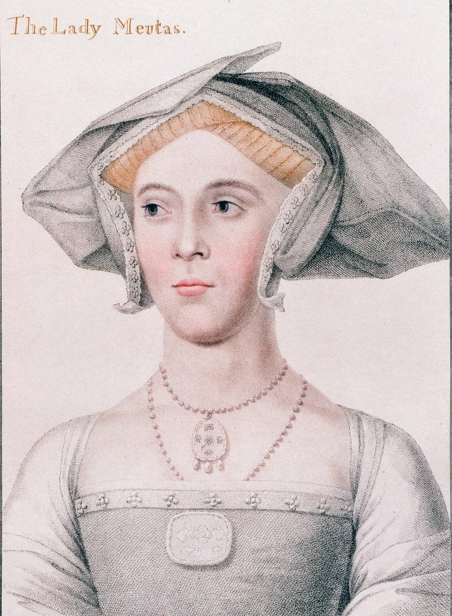 A Lady Meutas, 1895 alkotó: Hans Holbein der Jüngere
