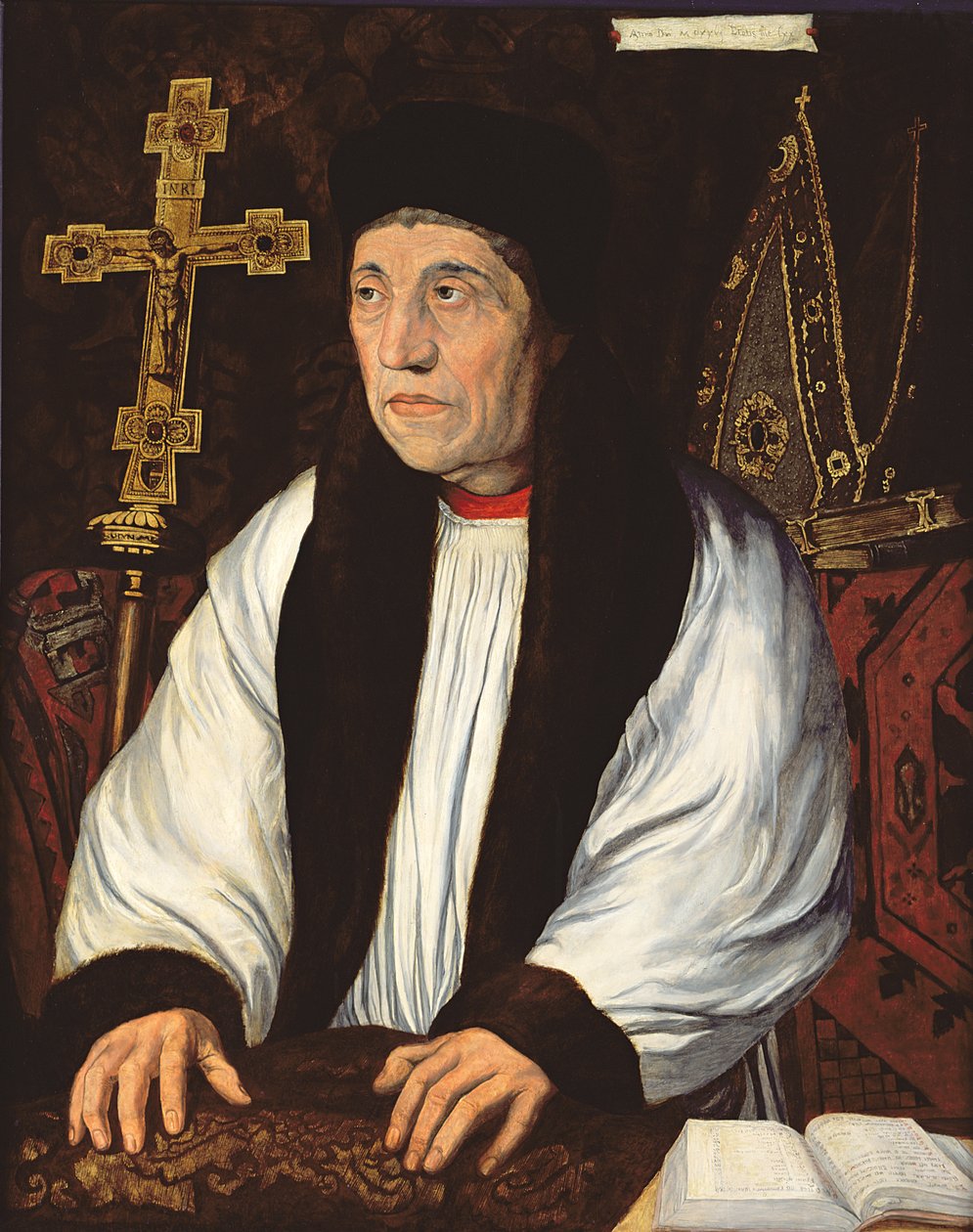 William Warham, Canterbury érseke, 1850 alkotó: Hans Holbein der Jüngere
