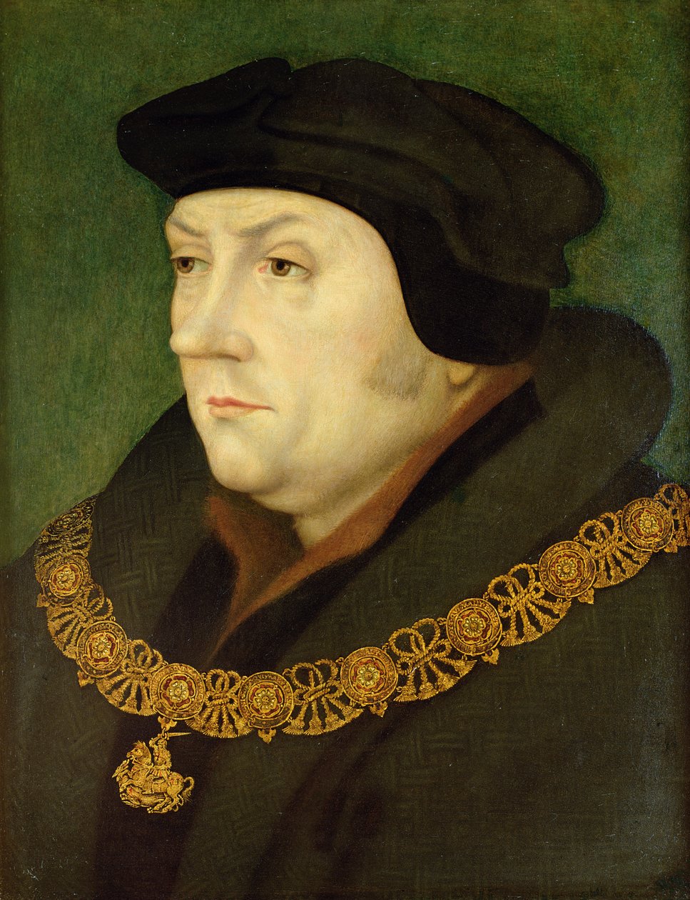 Lord Cromwell, aki a Szent György-rendet viseli alkotó: Hans Holbein the Elder