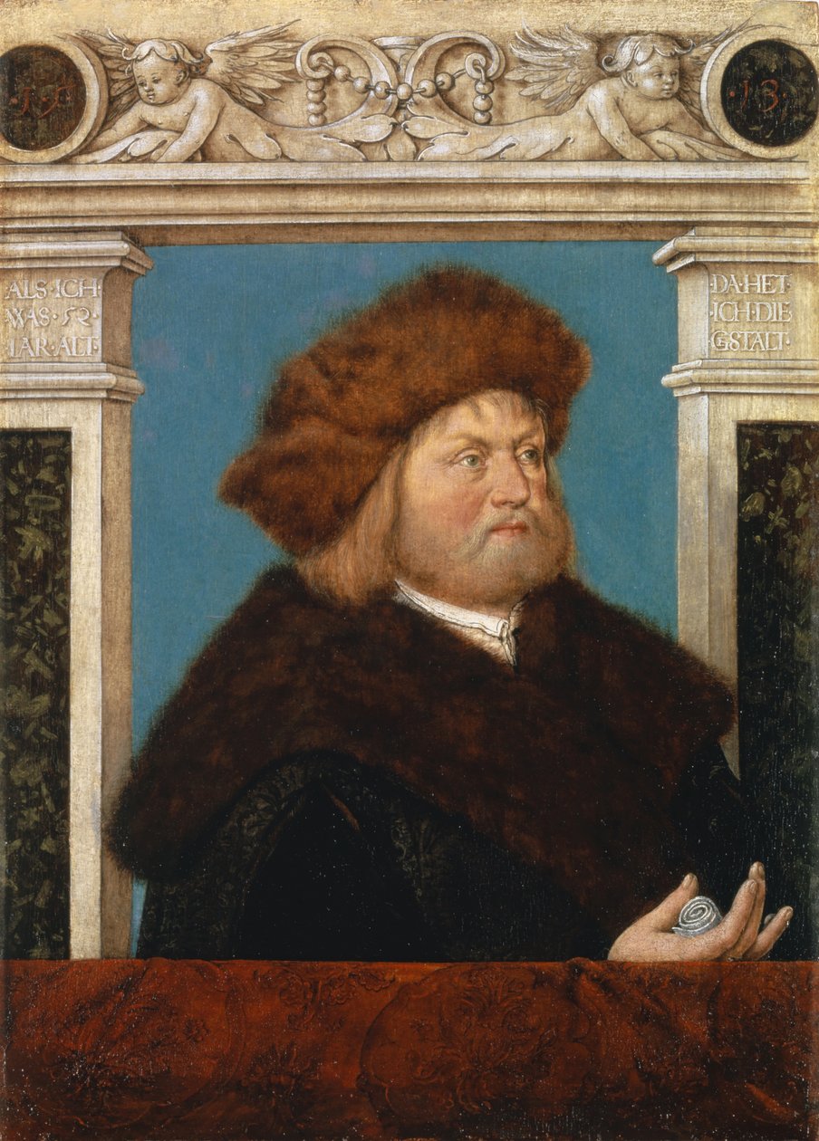 Philipp Adler portréja, 1513 alkotó: Hans Holbein the Elder