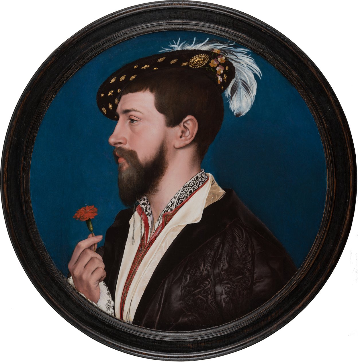 Simon George of Cornwall portréja, 1535-40 körül (vegyes technika, tölgyfa) alkotó: Hans Holbein the Elder