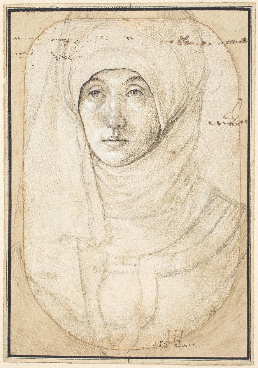 Női portré [recto] alkotó: Hans Holbein the Elder