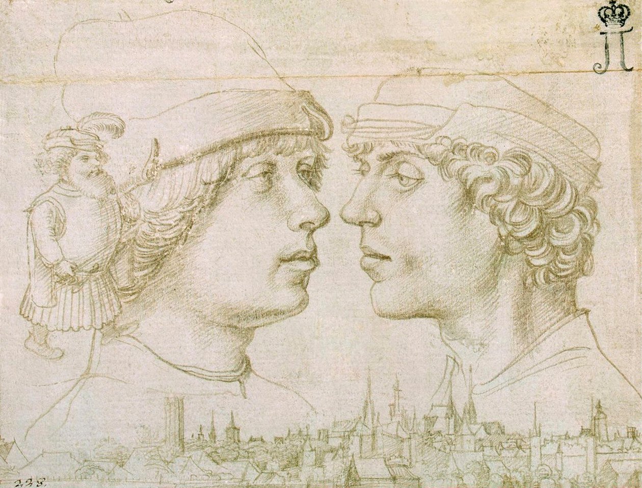 A művész fiának portréja, 1514. alkotó: Hans Holbein the Elder