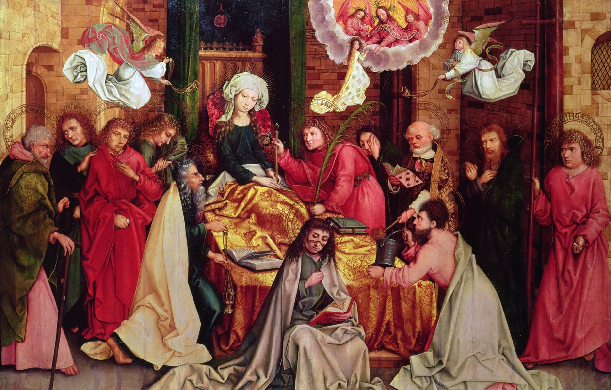 A Szűz halála (lásd még: 53556) alkotó: Hans Holbein the Elder