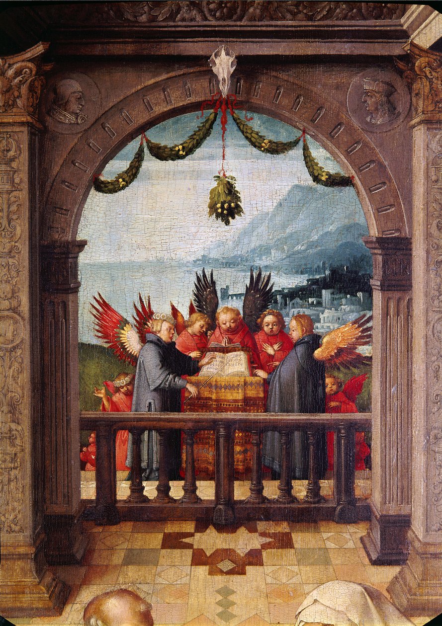 Az élet forrása részlet, 1519 alkotó: Hans Holbein the Elder