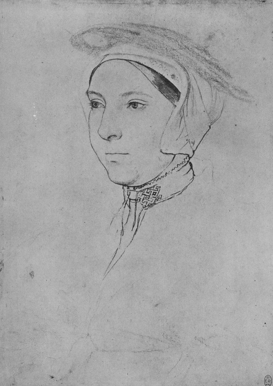 „A Lady: Unknown”, c1532-1543, 1945 alkotó: Hans Holbein der Jüngere