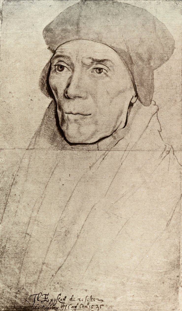 Fisher püspök, 1909 alkotó: Hans Holbein der Jüngere