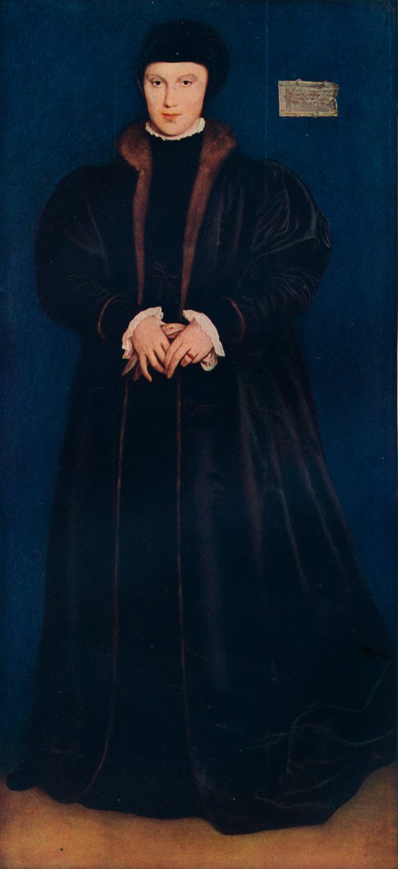 Dán Krisztina, Milánó hercegnője, 1538 alkotó: Hans Holbein der Jüngere