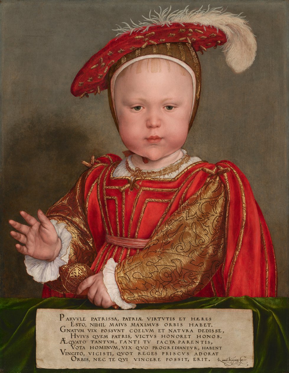 VI. Eduárd gyermekkorában alkotó: Hans Holbein the Younger