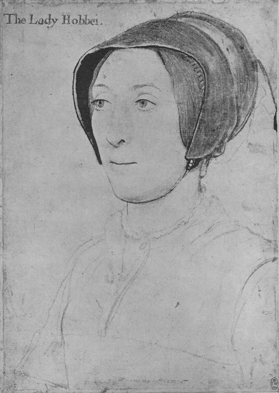 Elizabeth My Love, c1532-1543 1945 alkotó: Hans Holbein der Jüngere