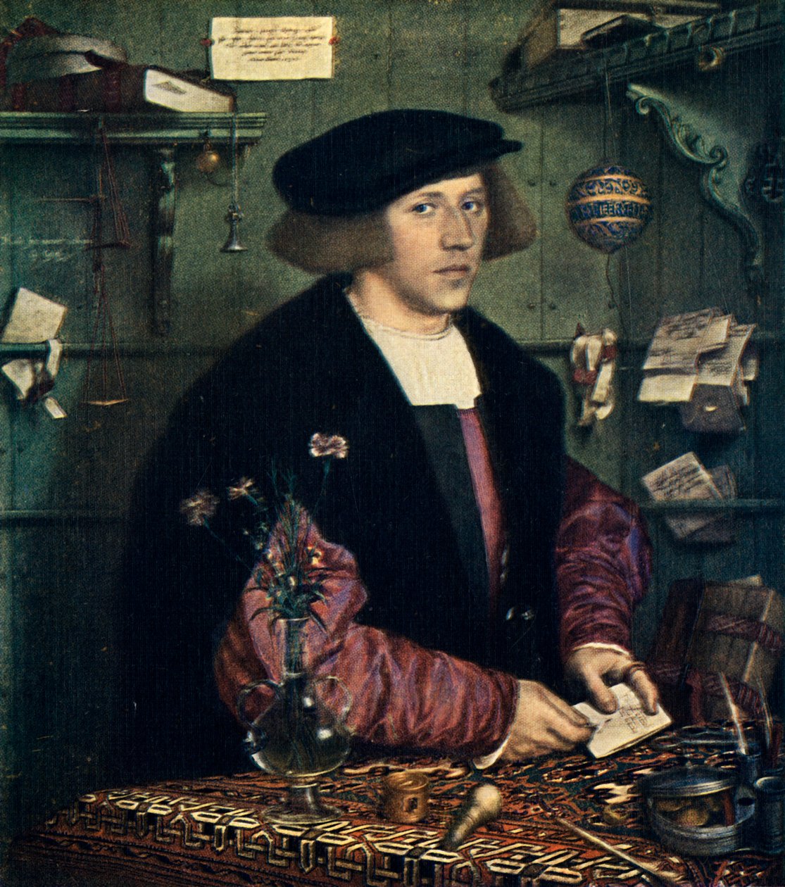 Gisze György, 1532, 1909 alkotó: Hans Holbein der Jüngere