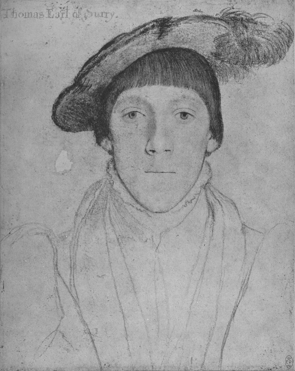 Henry Howard, Surrey grófja, 1532-1533, 1945 alkotó: Hans Holbein der Jüngere