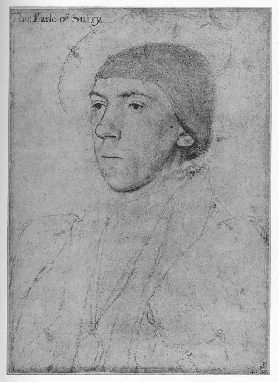 Henry Howard, Surrey grófja, 1533-1536, 1945 alkotó: Hans Holbein der Jüngere