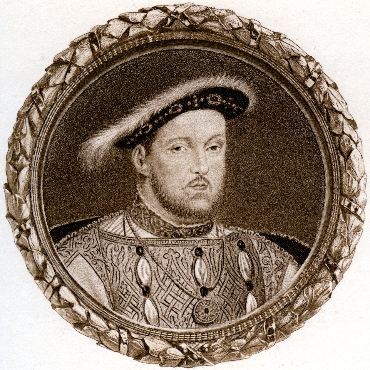 Henrik VIII, 1902. alkotó: Hans Holbein der Jüngere