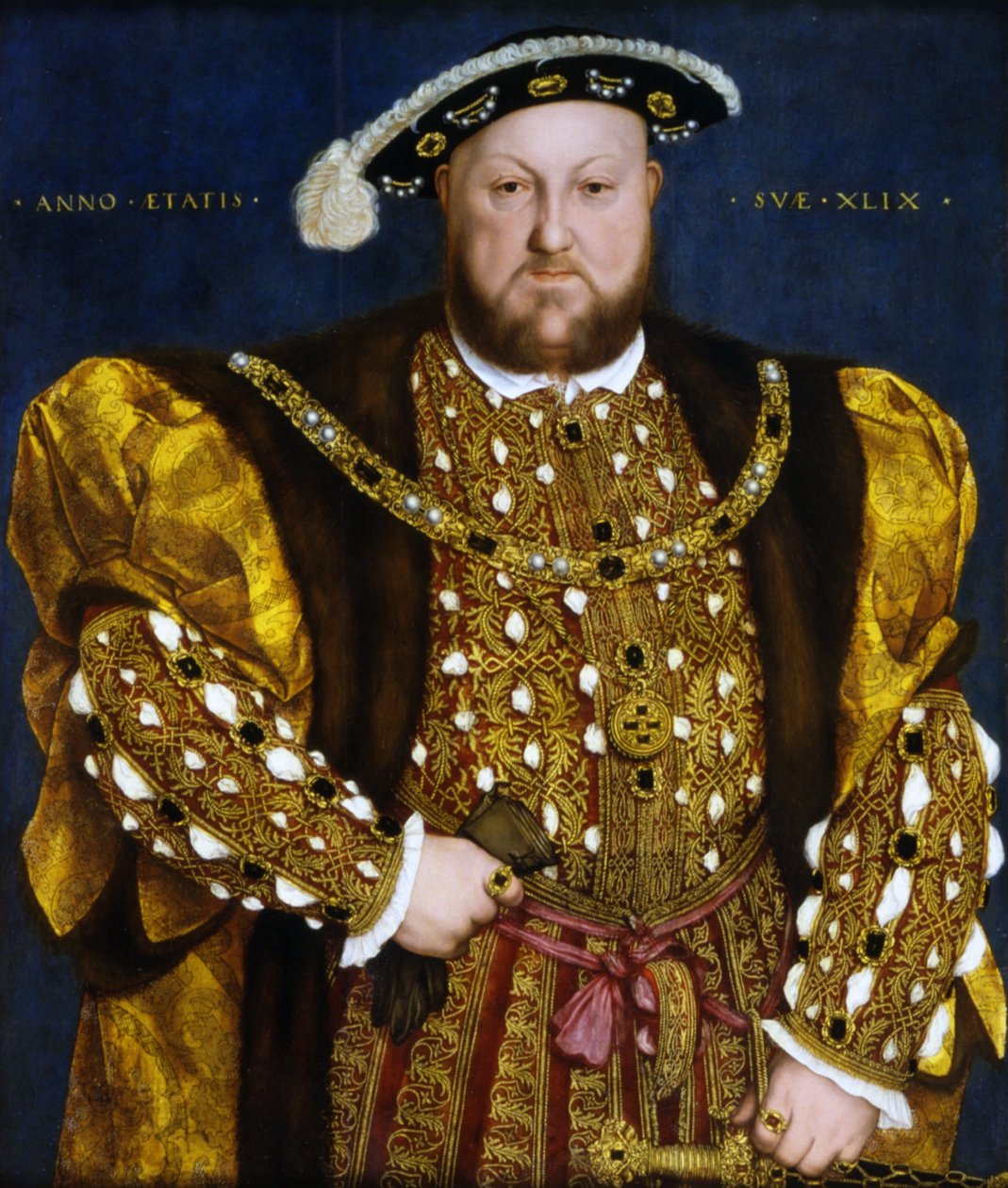 Olasz: VIII. Henrik angol portréja VIII. Henrik angol portréja alkotó: Hans Holbein the Younger