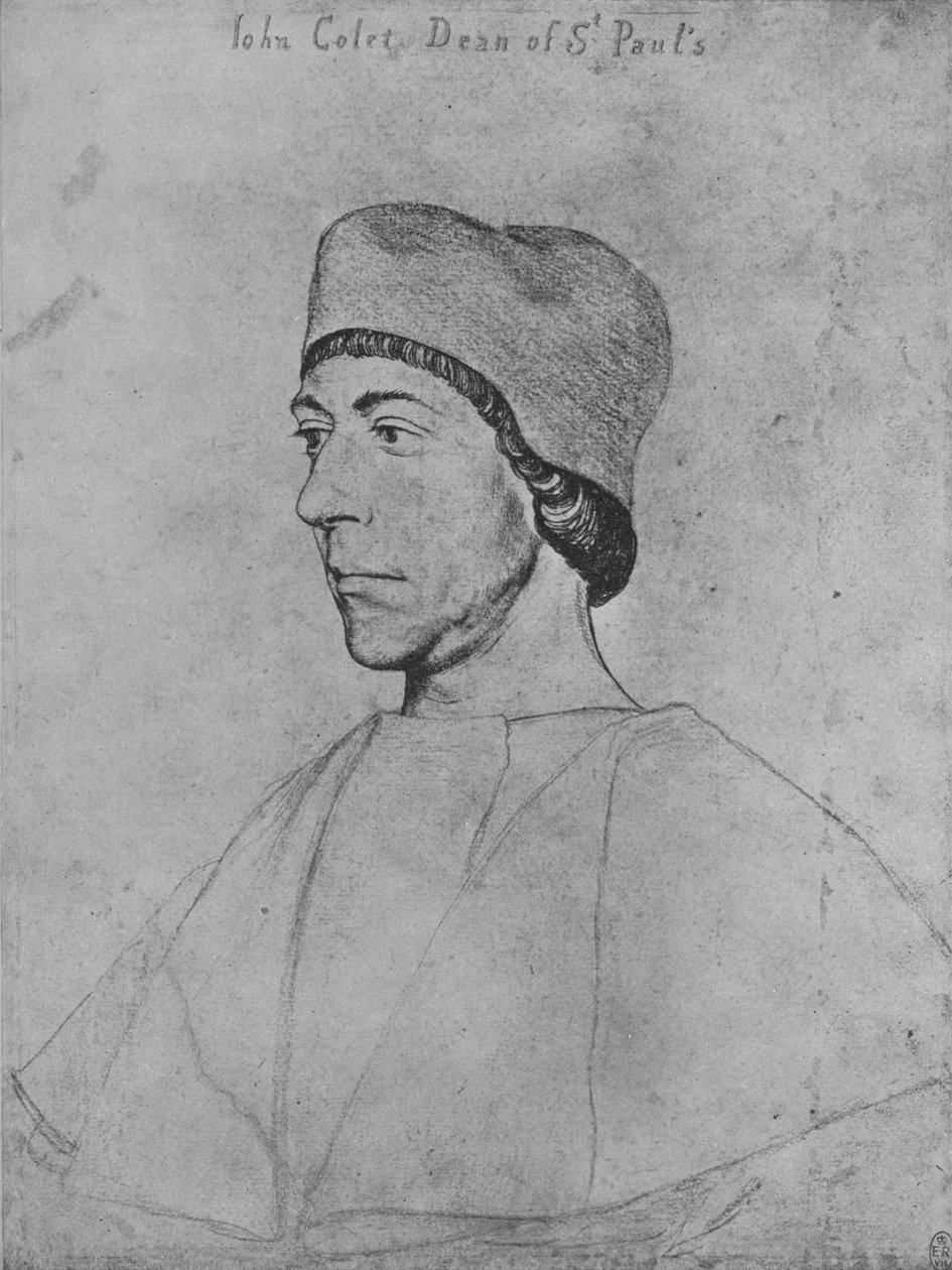 John Colet, c1535, 1945 alkotó: Hans Holbein der Jüngere