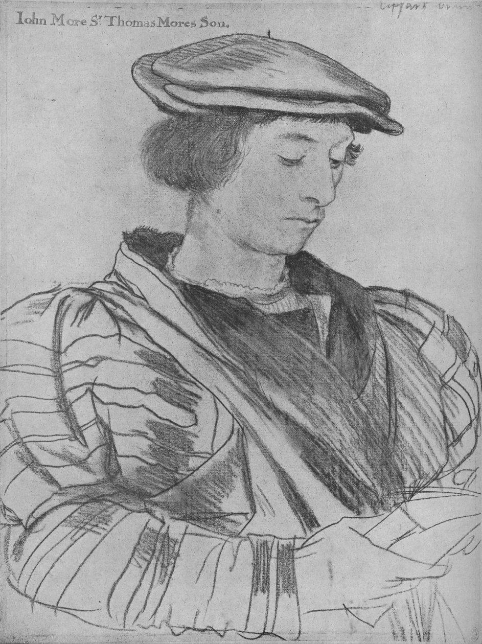 Ifjabb John More, 1526-1527, 1945 alkotó: Hans Holbein der Jüngere