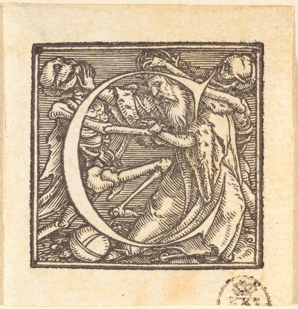 C betű alkotó: Hans Holbein der Jüngere