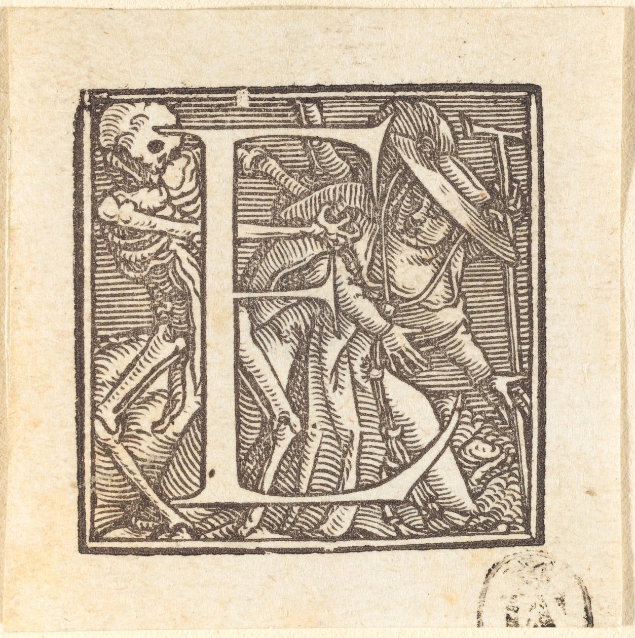 E betű alkotó: Hans Holbein der Jüngere