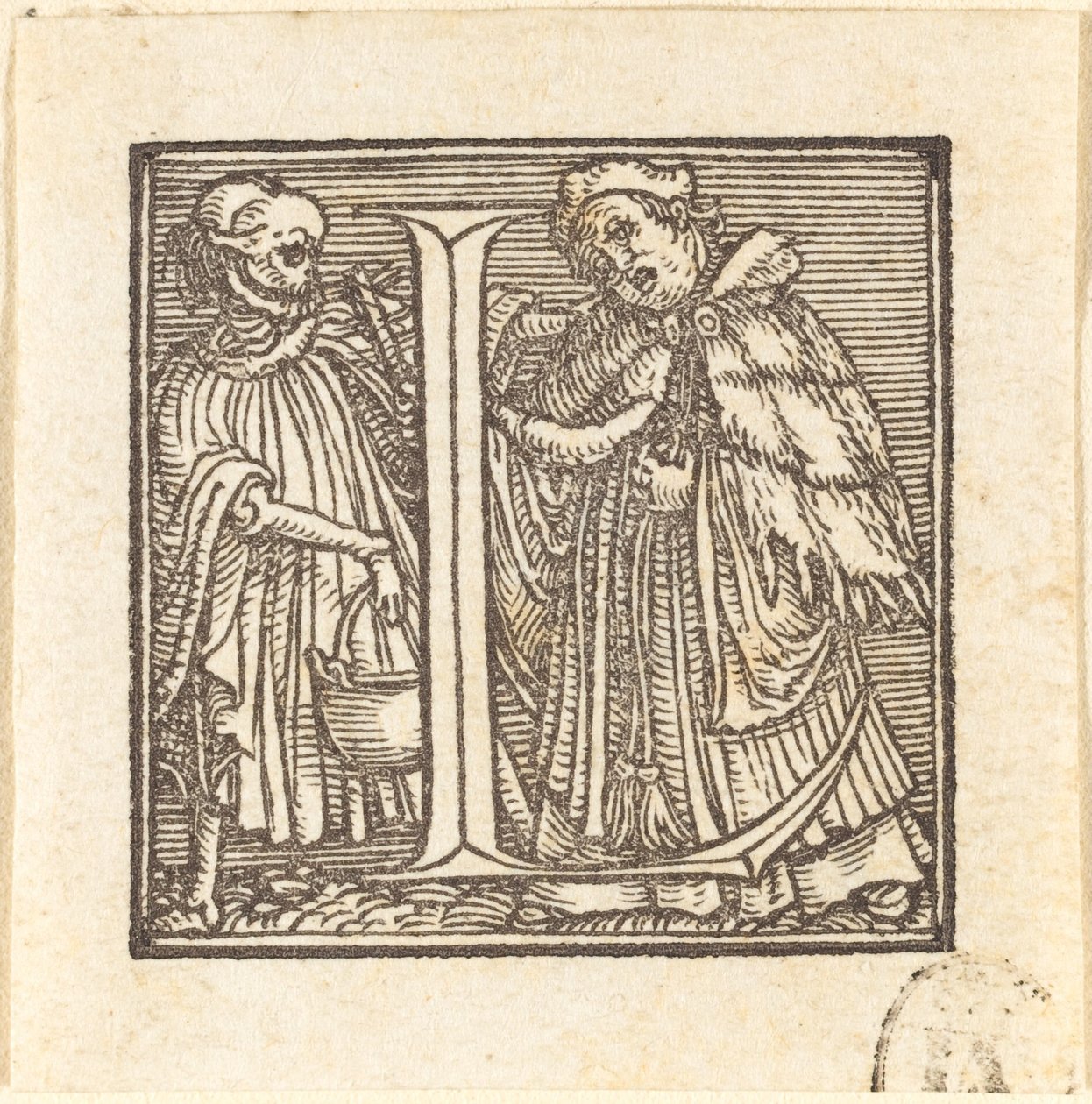 L betű alkotó: Hans Holbein der Jüngere