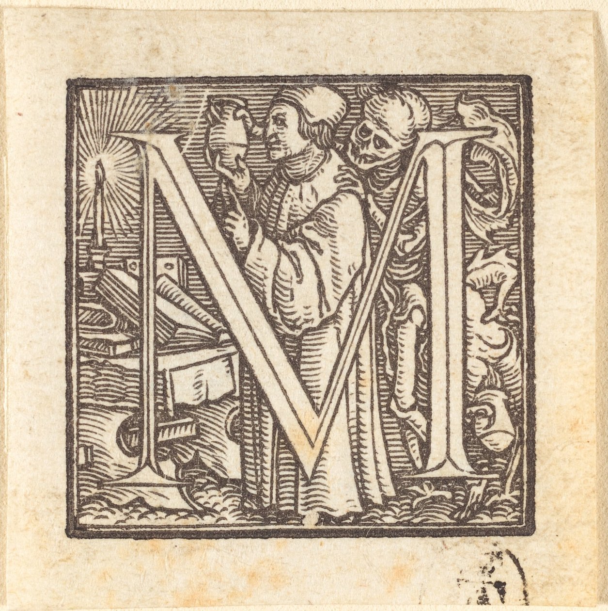 M betű alkotó: Hans Holbein der Jüngere