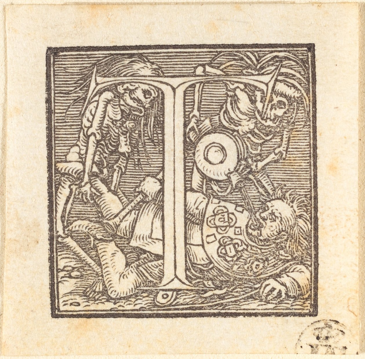 T betű alkotó: Hans Holbein der Jüngere